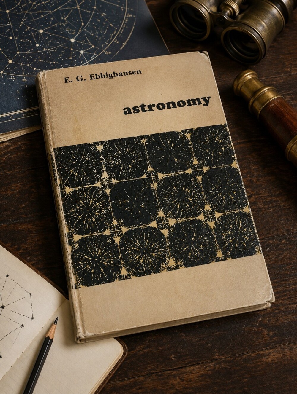 Vintage 1966 Astronomy by E.G. Ebbighausen Merrill-Phoenix Science Series Paper